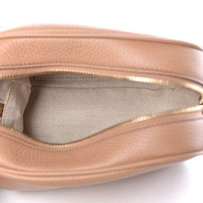 Gucci Pebbled Calfskin Small Soho Disco Bag Rose Beige 5 of 9