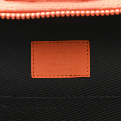 Louis Vuitton Taurillon Empreinte Soft Trunk Backpack PM Orange 6 of 9