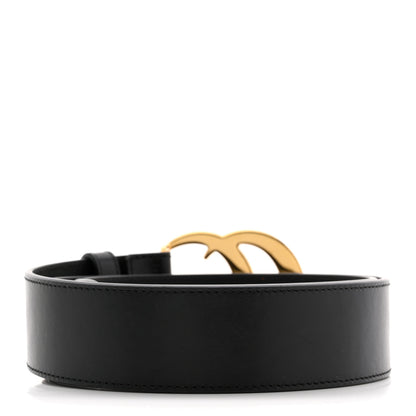 Gucci Calfskin Double G 40mm Belt 85 34 Black 2 of 7