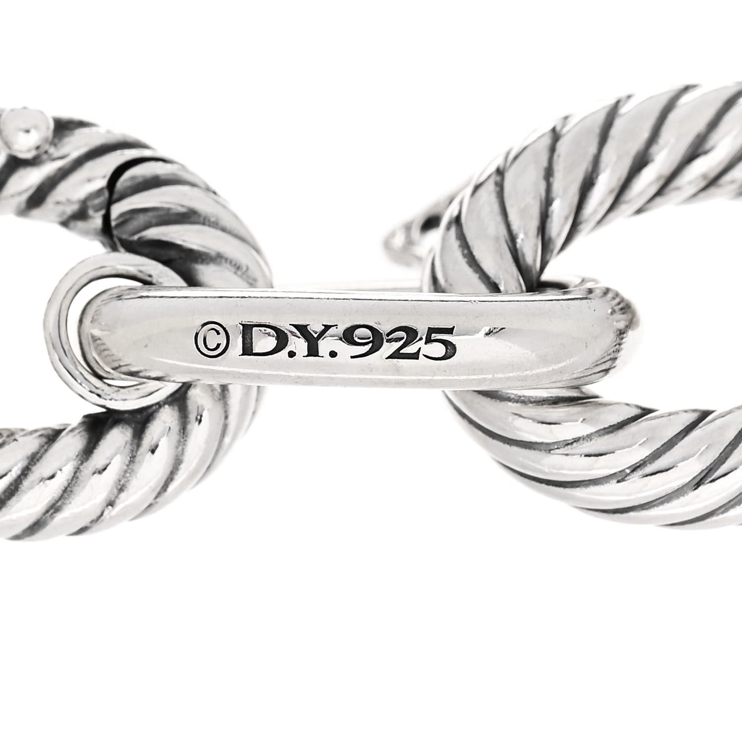 Sterling Silver 17mm Extra Large Oval Link Bracelet