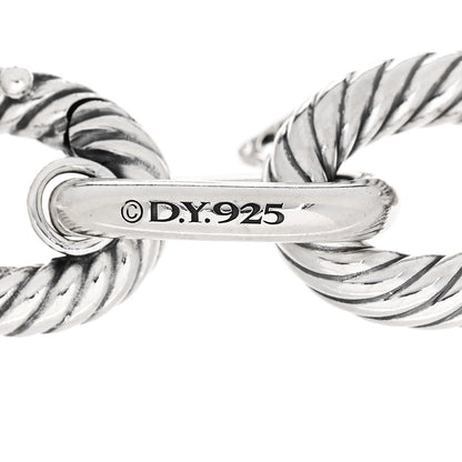 David Yurman Sterling Silver 17mm Extra Large Oval Link Bracelet 3 of 3