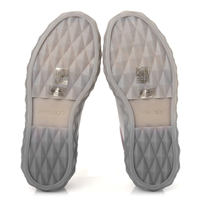 Jimmy Choo Nappa Diamond Maxi F II Platform Sneakers 39.5 Grey 7 of 10