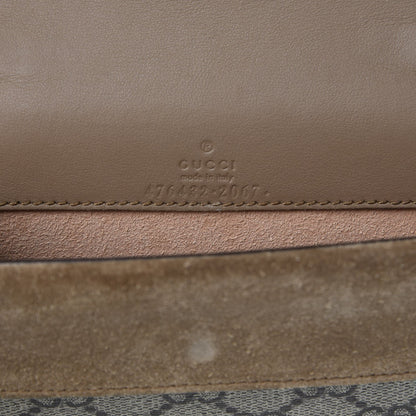 Gucci GG Supreme Monogram Super Mini Dionysus Shoulder Bag Taupe 6 of 8