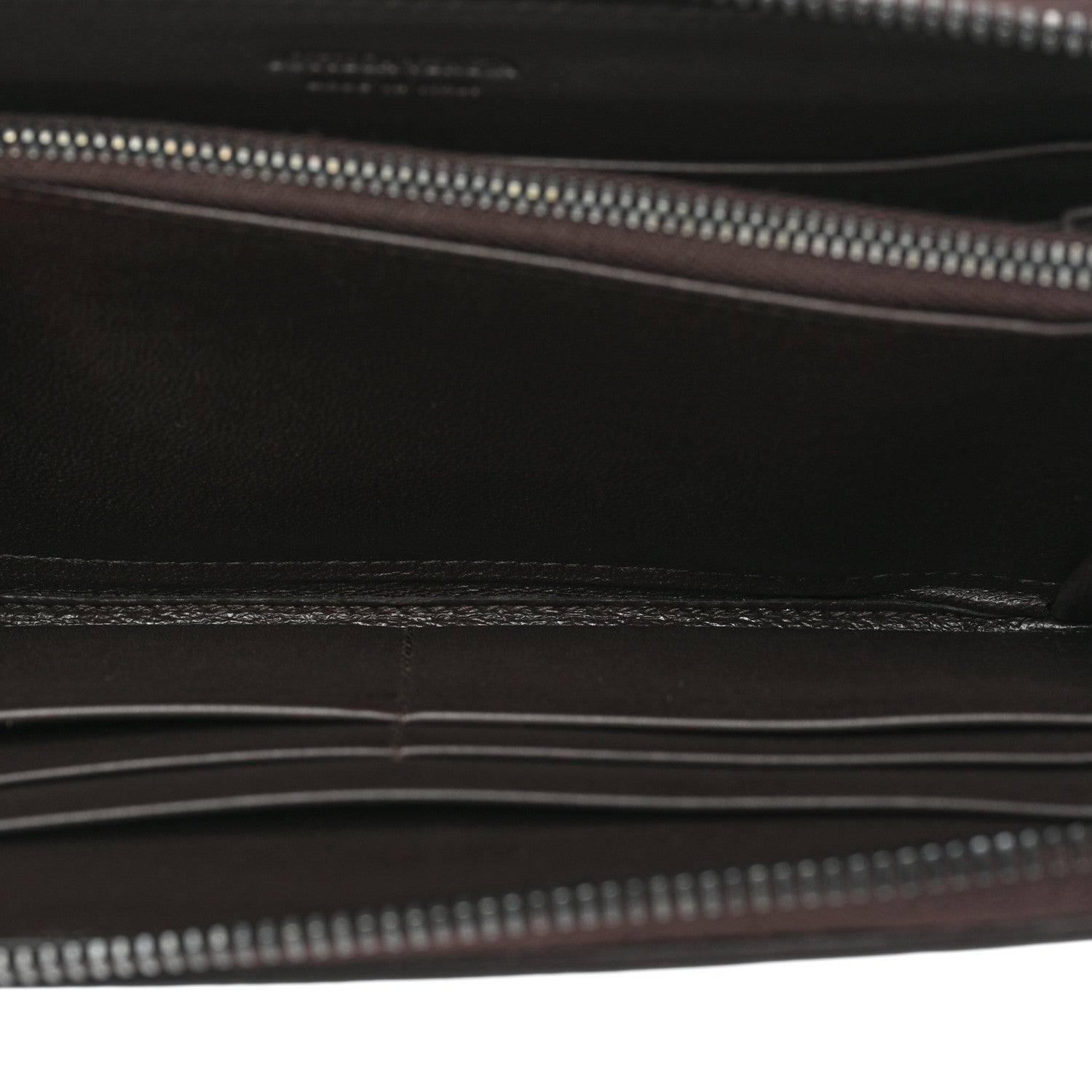 Bottega Veneta Nappa Intrecciato Zip Around Wallet Aubergine 5 of 14