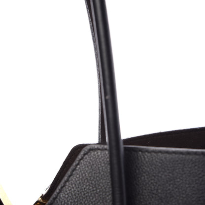 Louis Vuitton Calfskin Monogram Kimono Tote Black 15 of 19