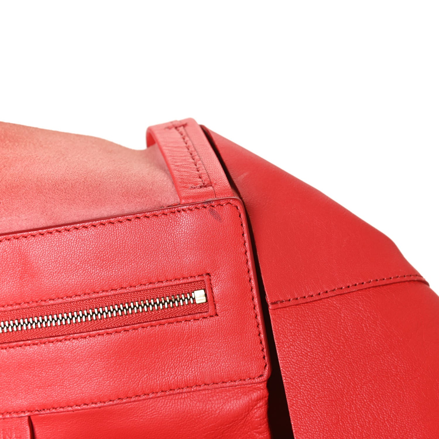 Celine Lambskin Horizontal Cabas Magenta 13 of 13