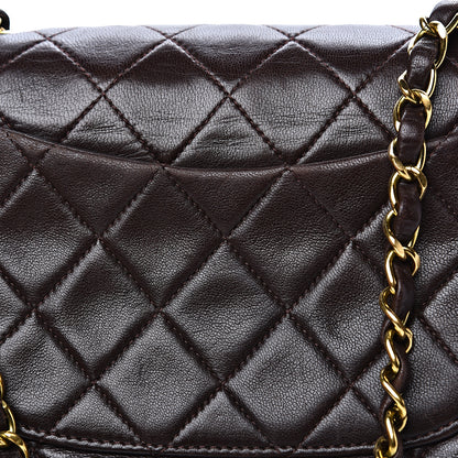 Chanel Lambskin Quilted Mini Square Flap Brown 9 of 14