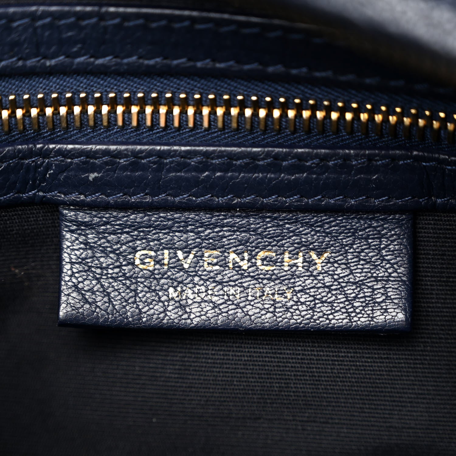 Givenchy Sugar Goatskin Mini Pandora Navy 6 of 10