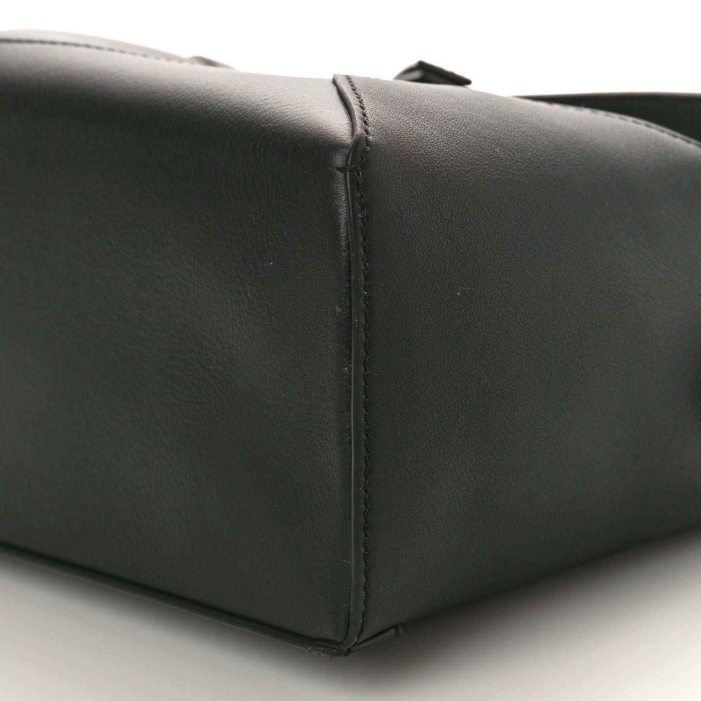 Calfskin Small Puzzle Bag Black