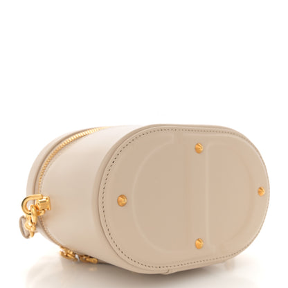 Christian Dior Calfskin CD Signature Vanity Caramel Beige 4 of 12