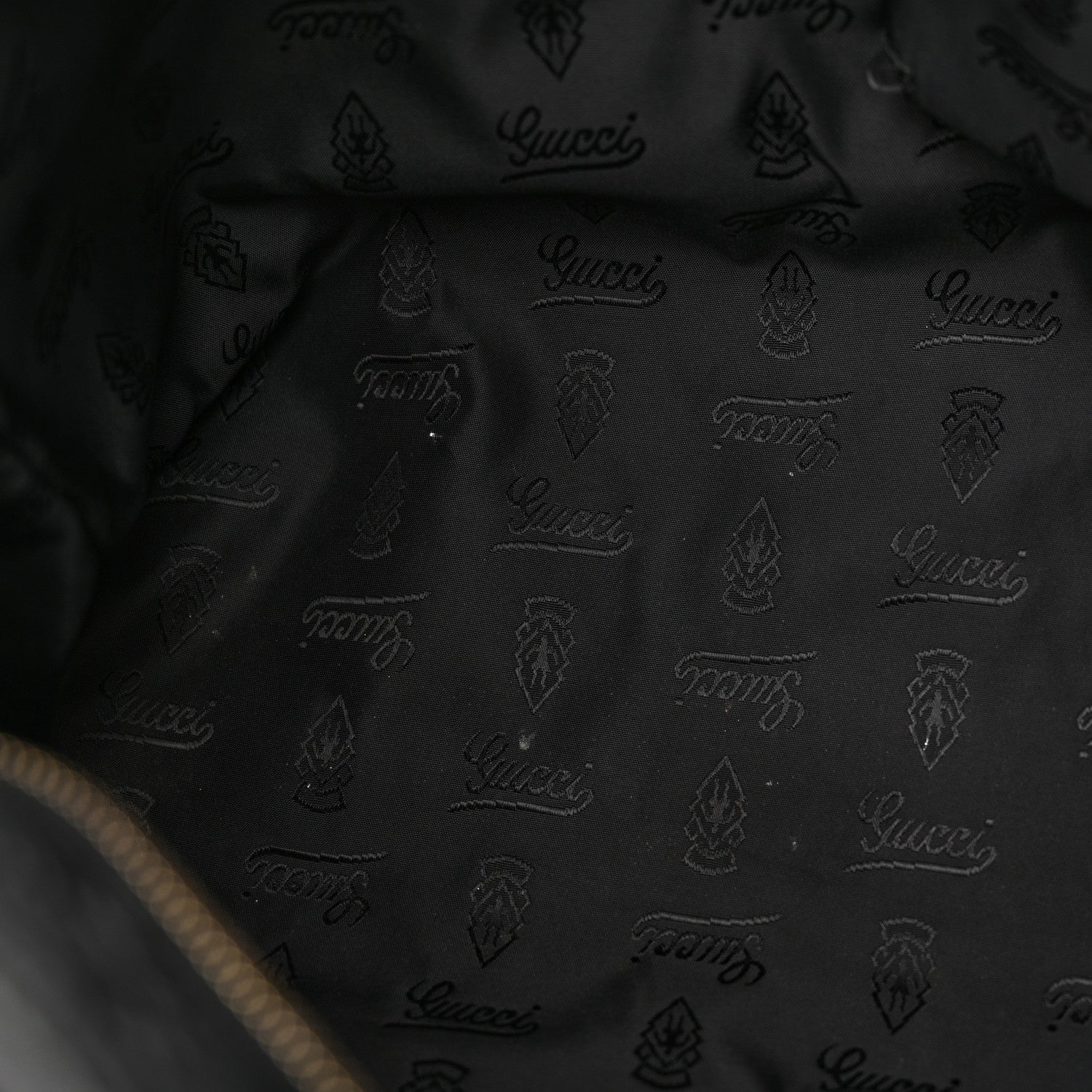 Gucci ssima Medium Zippered Shopping Tote Black 11 of 20