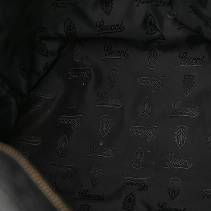 Gucci ssima Medium Zippered Shopping Tote Black 11 of 20