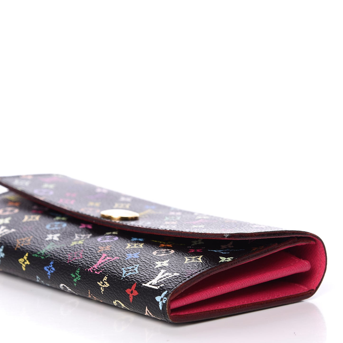 Monogram Multicolor Sarah Wallet Black Grenade