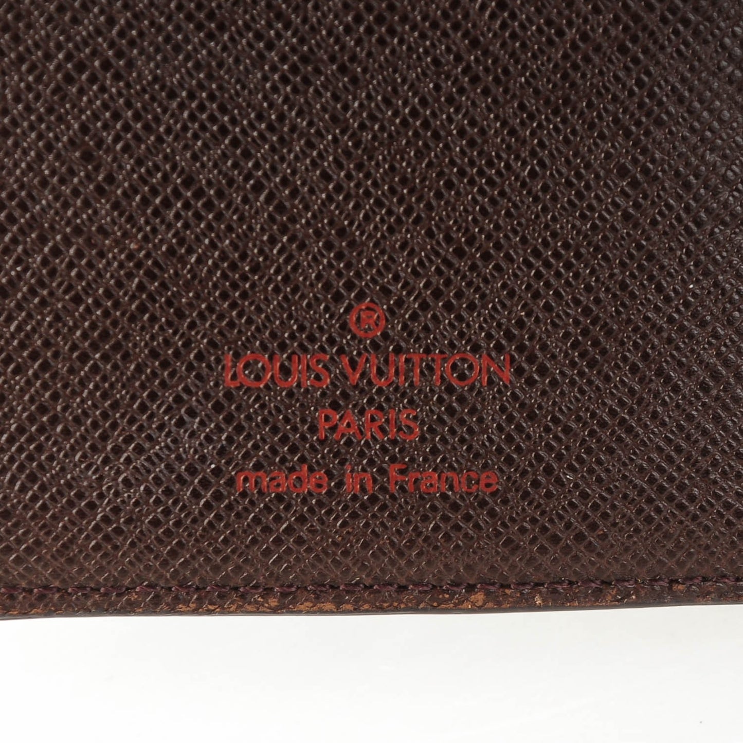 Damier Ebene Medium Ring Agenda Cover
