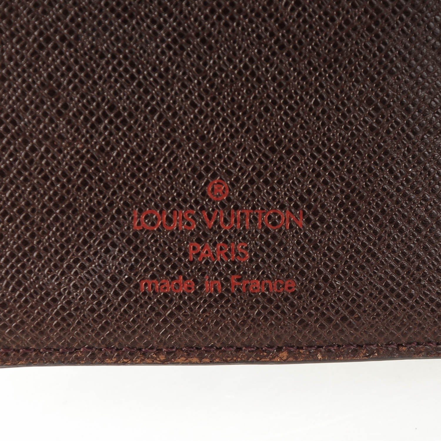 Louis Vuitton Damier Ebene Medium Ring Agenda Cover 6 of 7