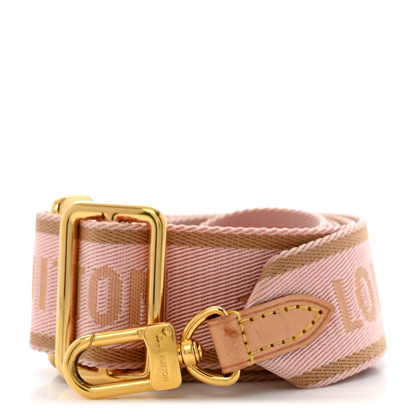 Monogram Multi Pochette Accessories Bandouliere Shoulder Strap Rose Clair