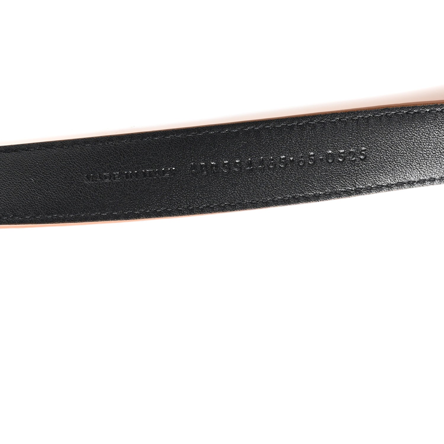 Saint Laurent Suede Monogram Square Buckle Belt 65 26 Brick 4 of 5
