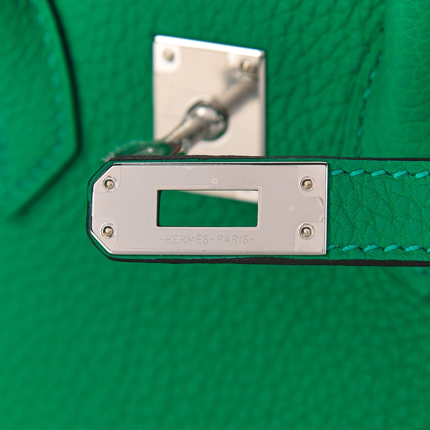 Togo Verso Birkin 25 Menthe Vert Bosphore