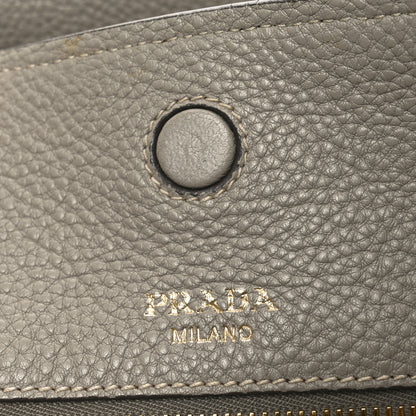 Prada Vitello Daino Pocket Shopping Tote Pomice 6 of 10