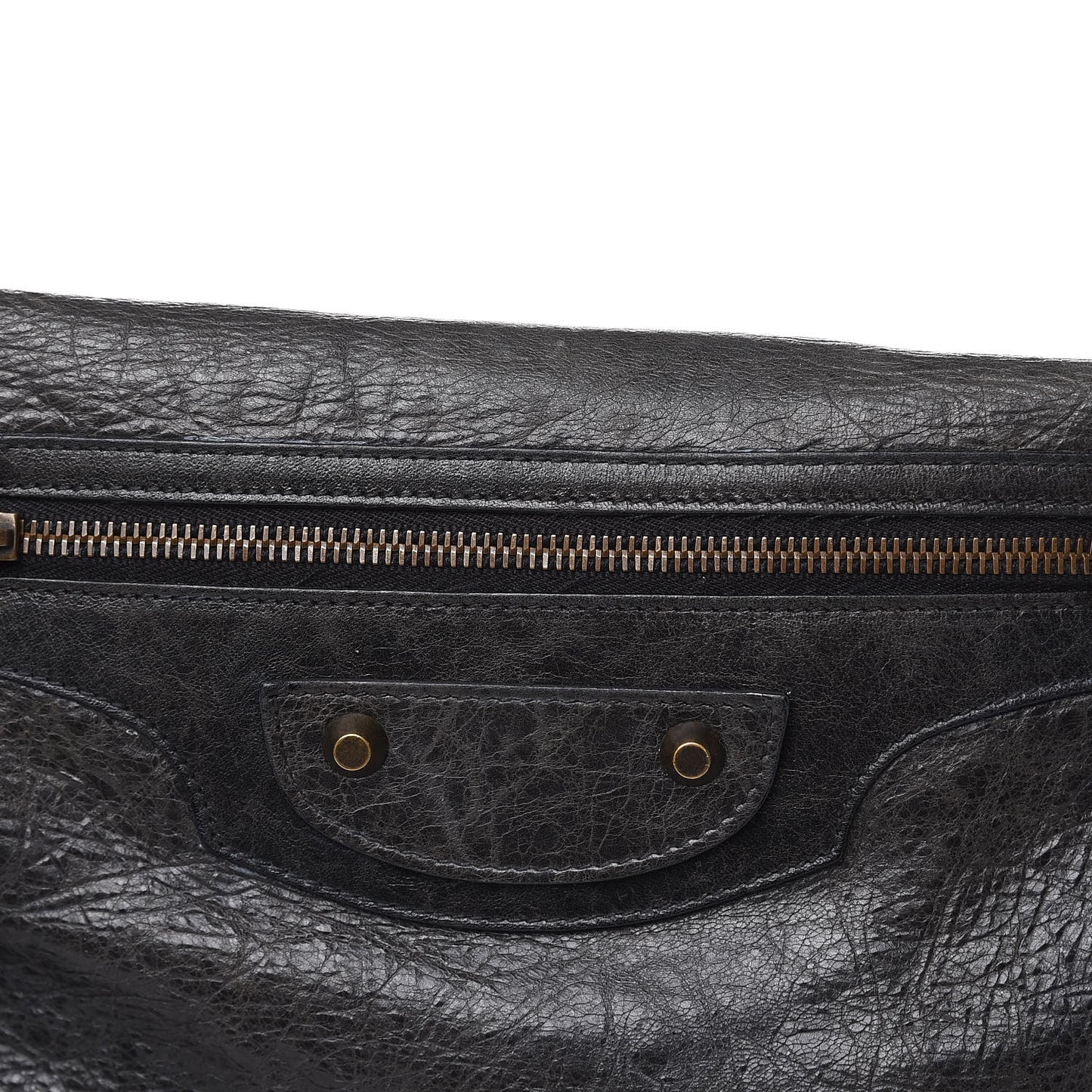 Agneau Classic Hardware Day Hobo Anthracite