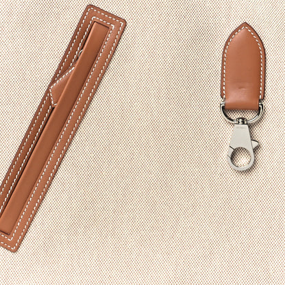 Hermes Canvas Swift Arcon Beige Gold 5 of 12