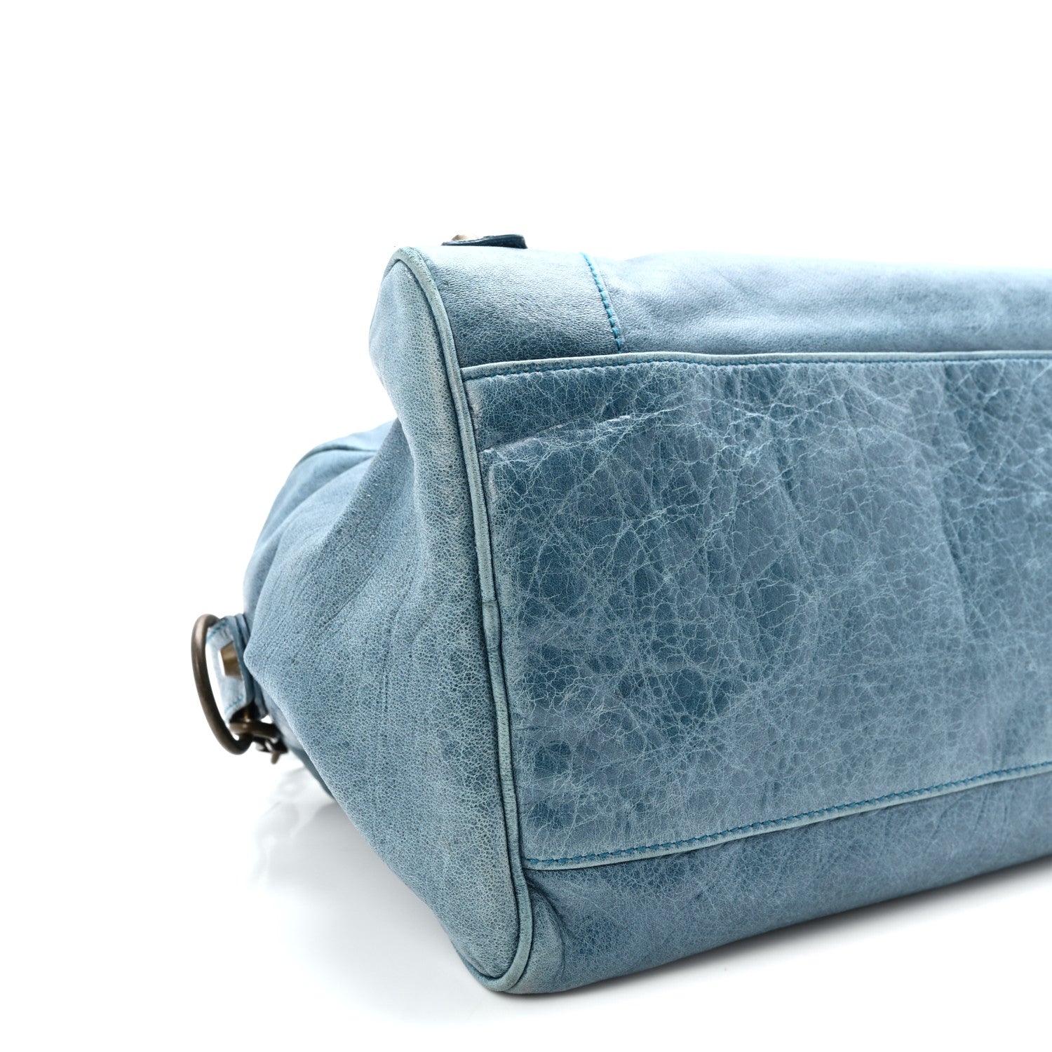 Balenciaga Chevre Classic Hardware Twiggy Bleu 9 of 10
