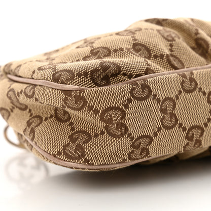 Gucci Monogram Heart GG Charm Pochette Bronze 9 of 14