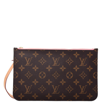 Louis Vuitton Monogram Neverfull MM GM Pochette Sugar Pink 1 of 7