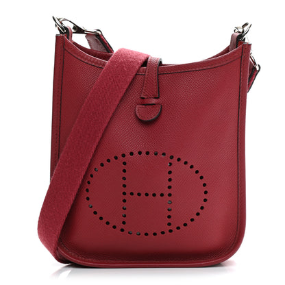 Hermes Epsom Evelyne TPM Rouge Grenat 1 of 12