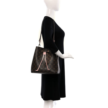 Louis Vuitton Monogram Neonoe MM Rose Poudre 3 of 10