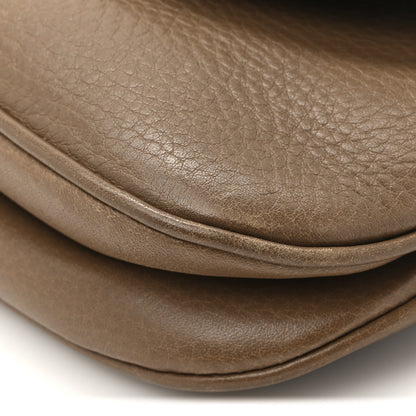 Gucci Cellarius Calfskin Medium 1973 Chain Shoulder Bag Marron Glace 13 of 15