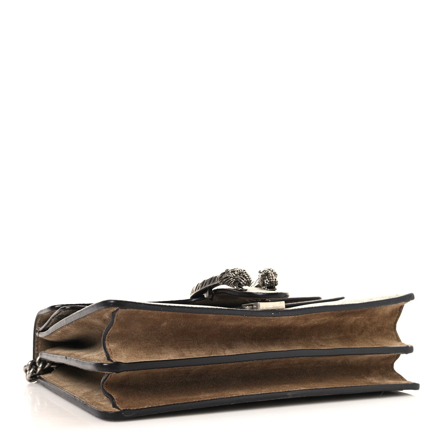 Gucci GG Supreme Monogram Small Dionysus Shoulder Bag Taupe 4 of 11