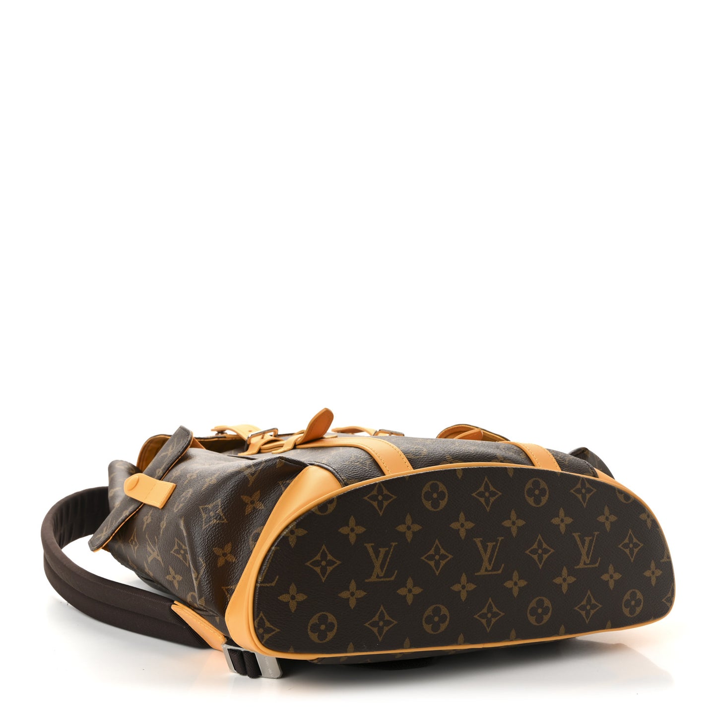Monogram Macassar Christopher MM Backpack Safran Yellow