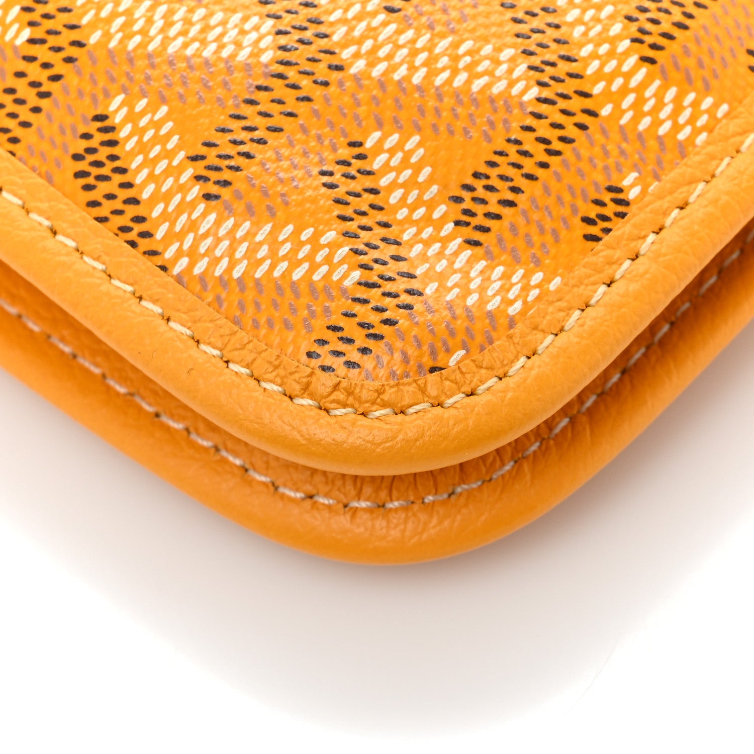 Goyard Goyardine Plumet Wallet Clutch Yellow 11 of 12