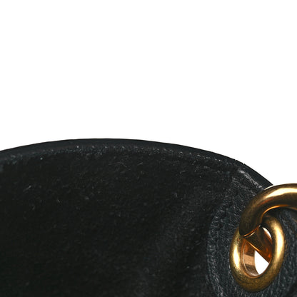 Celine Soft Grained Calfskin Sangle Bucket Bag Black 11 of 11