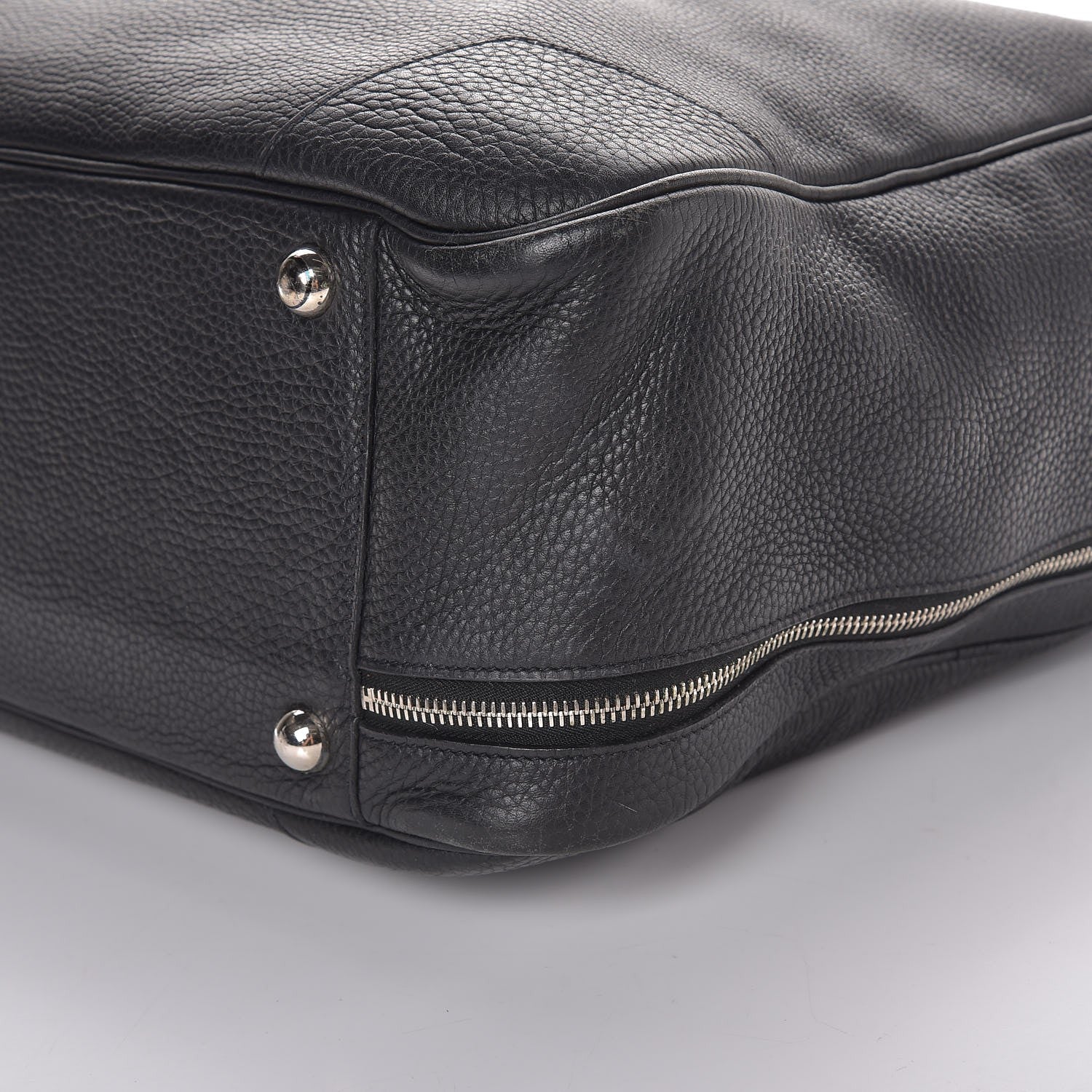 Hermes Taurillon Clemence Victoria 50 Travel Black 15 of 15
