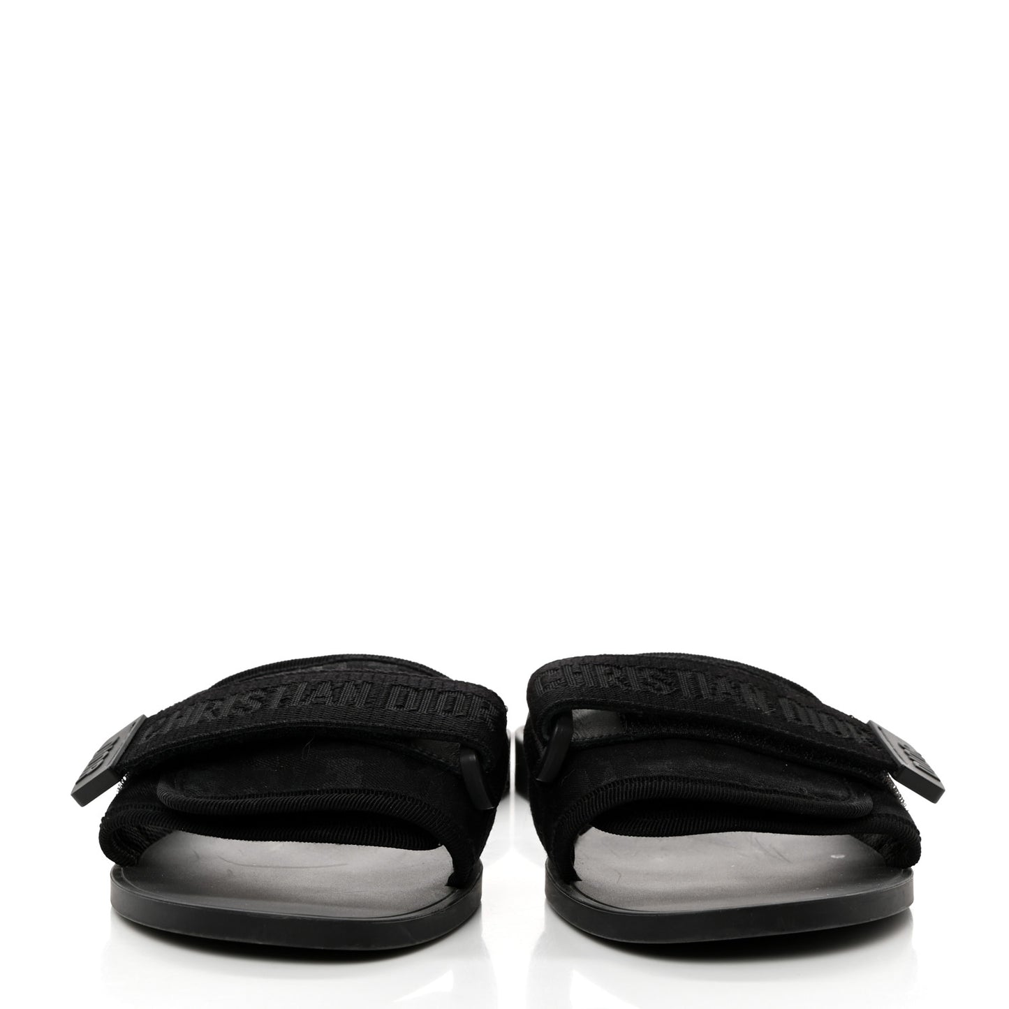 Technical Stretch Fabric Camouflage Dio(r)evolution Slide Sandals 38 Black Military