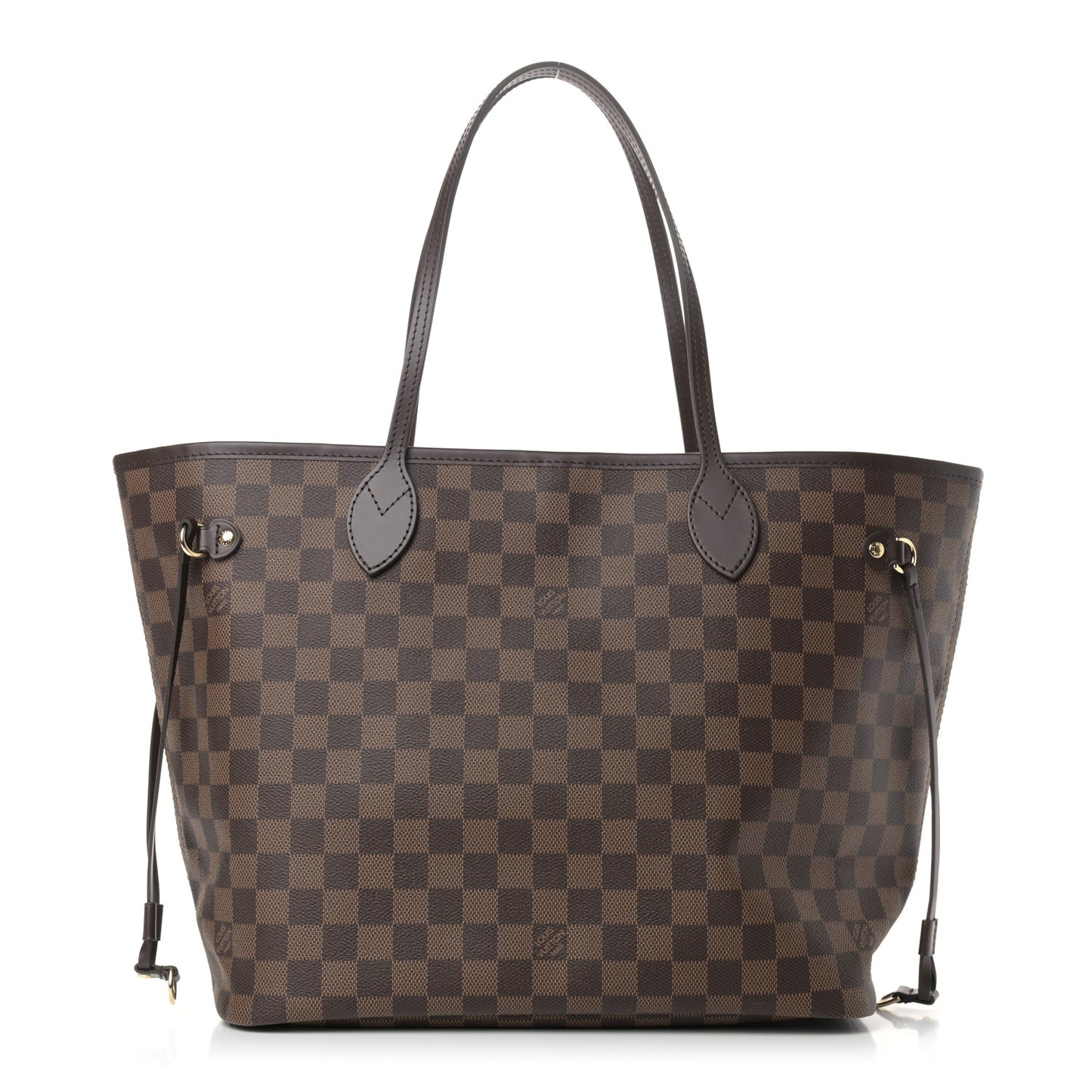 Damier Ebene Neo Neverfull MM Rose Ballerine