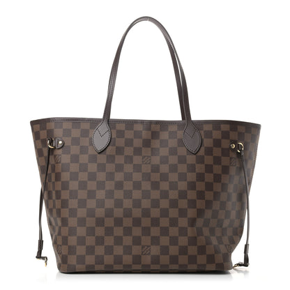 Louis Vuitton Damier Ebene Neo Neverfull MM Rose Ballerine 1 of 6