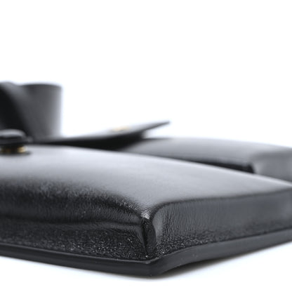 Fendi Vitello Glacier Utility Belt Pouch Black 8 of 10