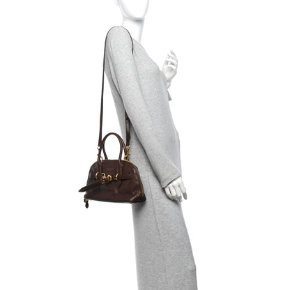 Miu Miu Nappa Aviator Small Aventure Bag Radica 2 of 9
