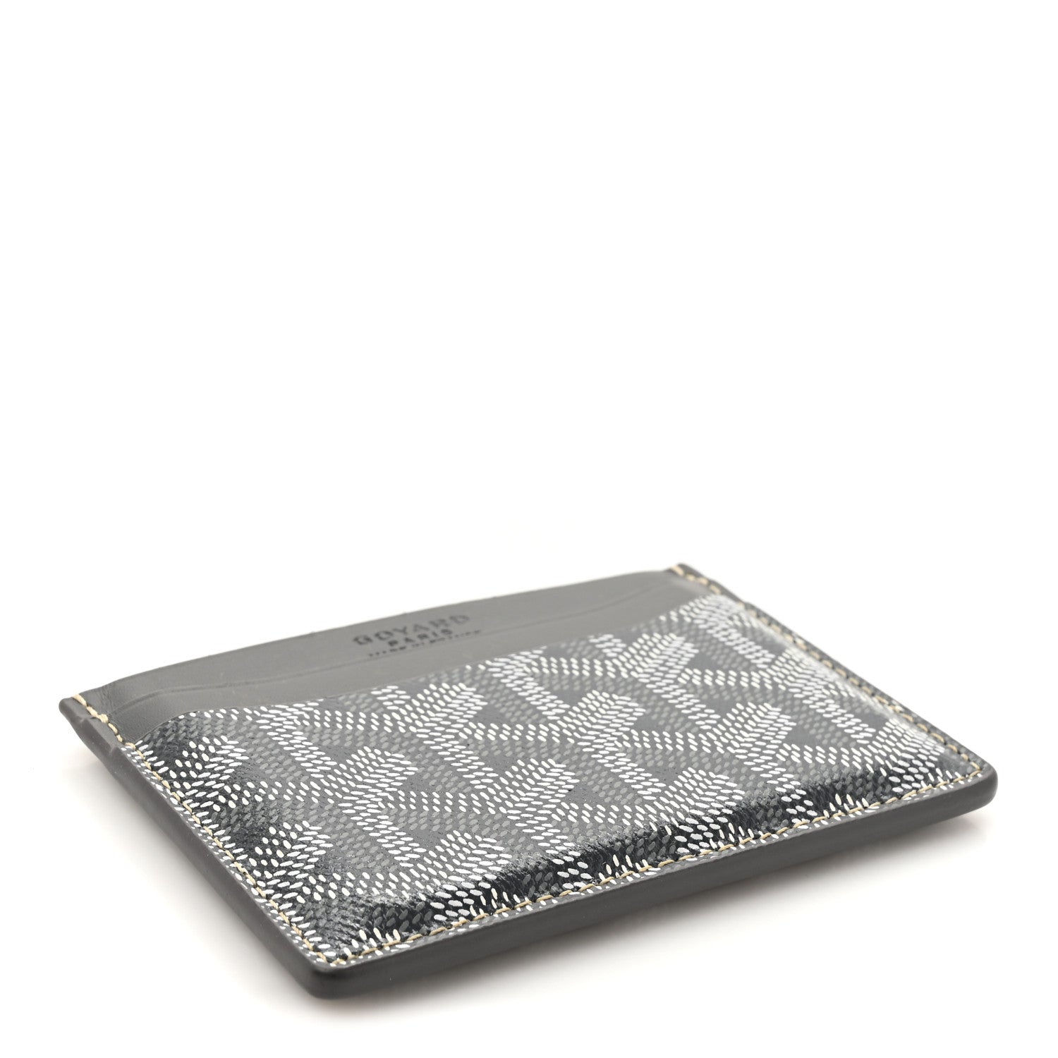 Goyard Goyardine Saint Sulpice Card Holder Grey 4 of 7