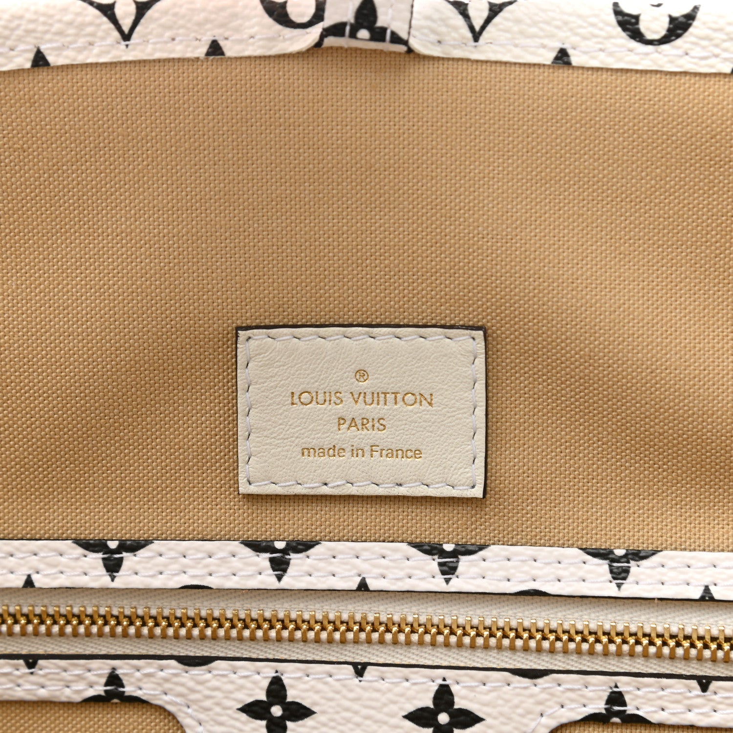 Louis Vuitton Monogram Giant Neverfull MM Kaki 10 of 12