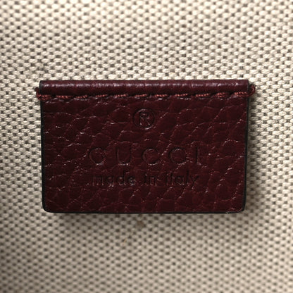 Gucci Dollar Calfskin Crystal Mini Dionysus Shoulder Bag Vintage Bordeaux 6 of 9