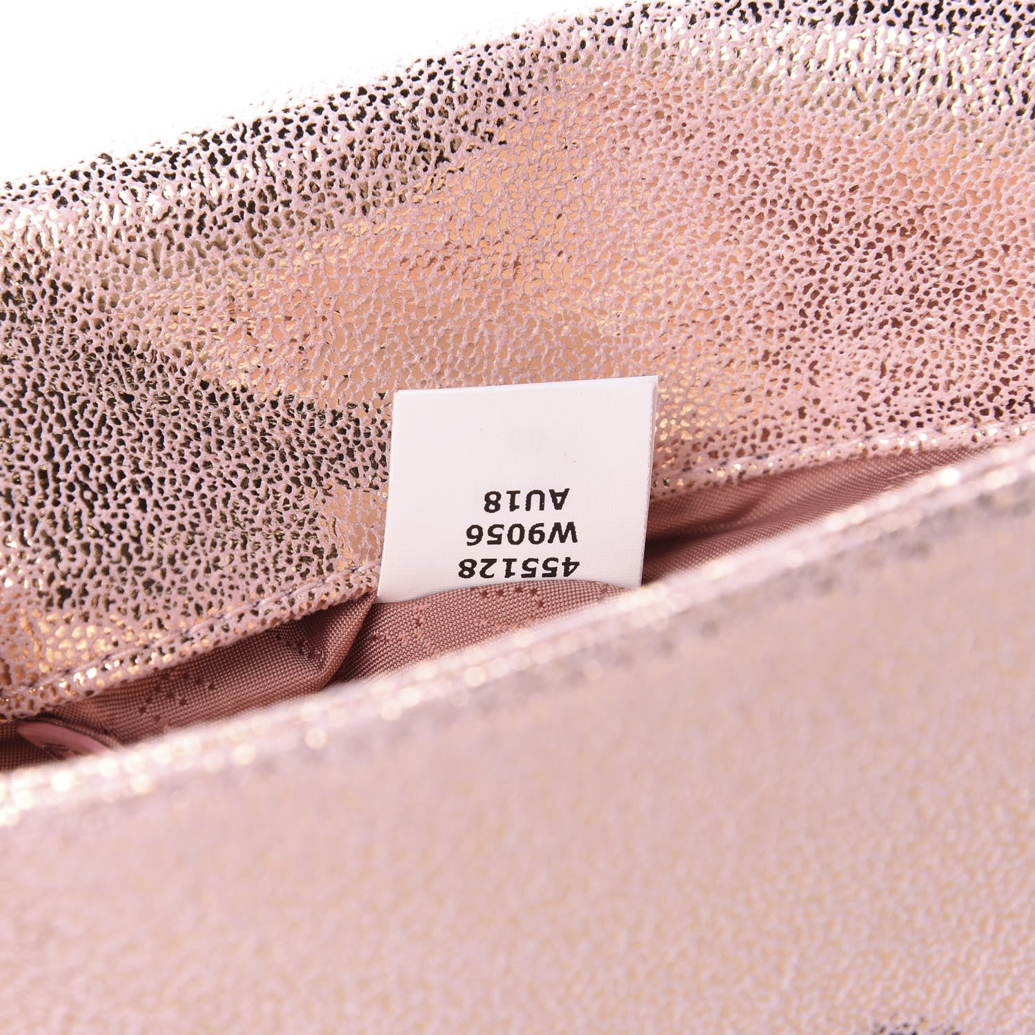 Stella McCartney Metallic Shaggy Deer Falabella Messenger Pink 9 of 10