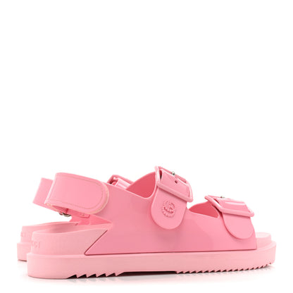 Gucci Rubber Mini Double G Womens Isla Dad Sandals 36 Wild Rose 5 of 10