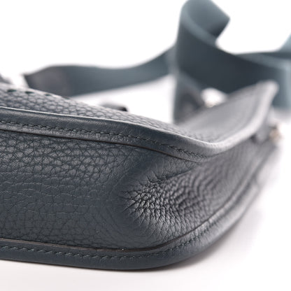 Hermes Taurillon Clemence Evelyne TPM Vert Cypress 6 of 10