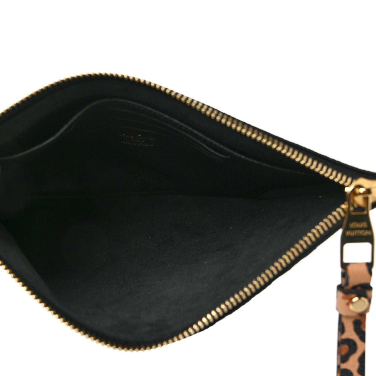 Louis Vuitton Empreinte Monogram Giant Wild at Heart Pochette Melanie MM Black 5 of 8