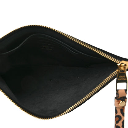 Louis Vuitton Empreinte Monogram Giant Wild at Heart Pochette Melanie MM Black 5 of 8