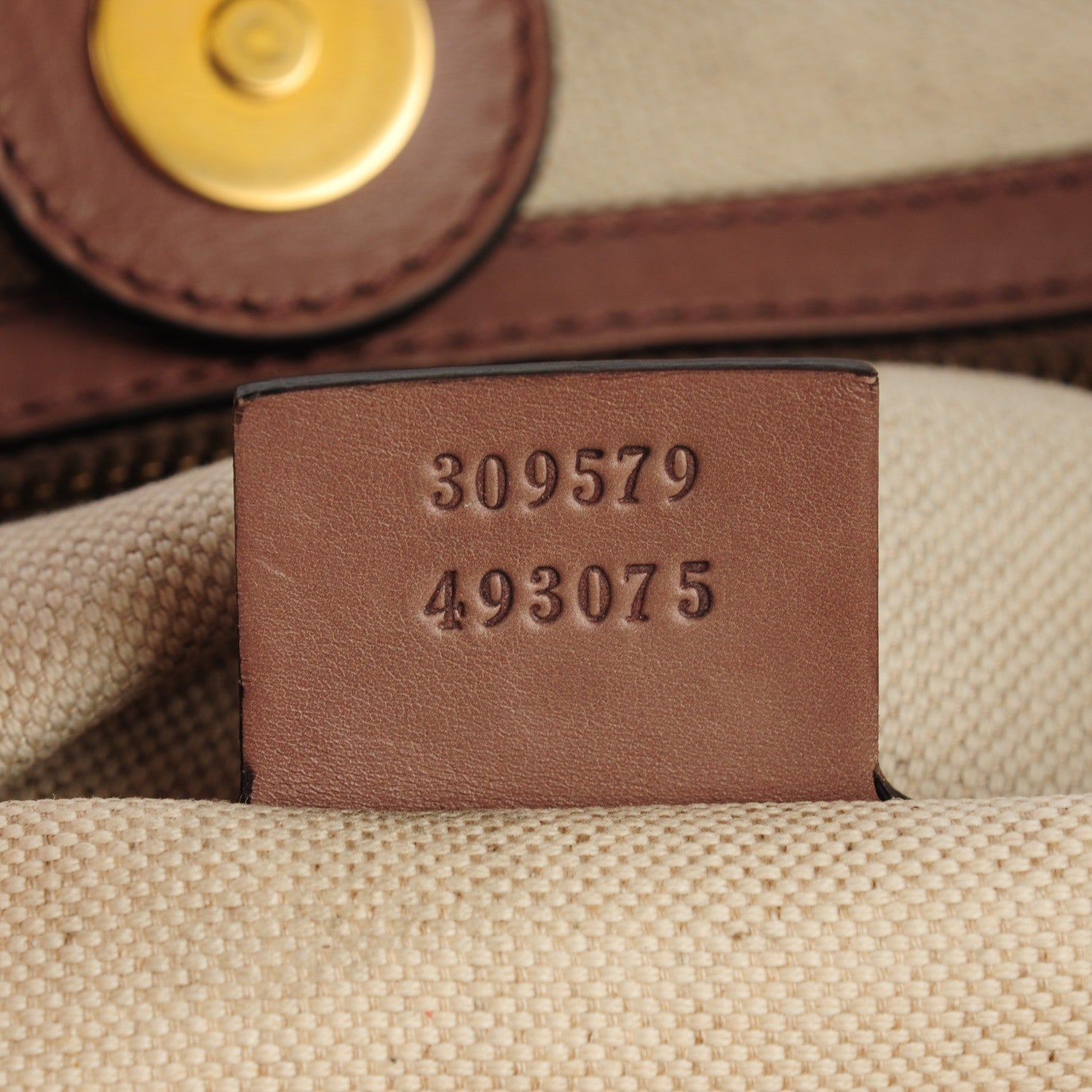 Gucci Calfskin Soft Icon Tote Pink Tan 6 of 7